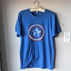 Captain America Michigan t shirt size M